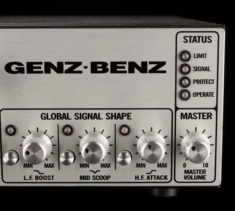 Used Genz Benz Shuttle Max 12.0 Bass Amp Head With Footswitch