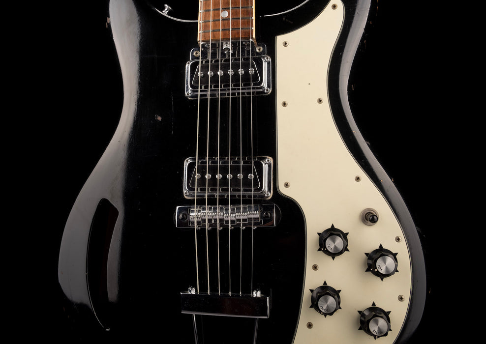 Pre Owned 1968 Kustom K-200B Black Electric Guitar With HSC