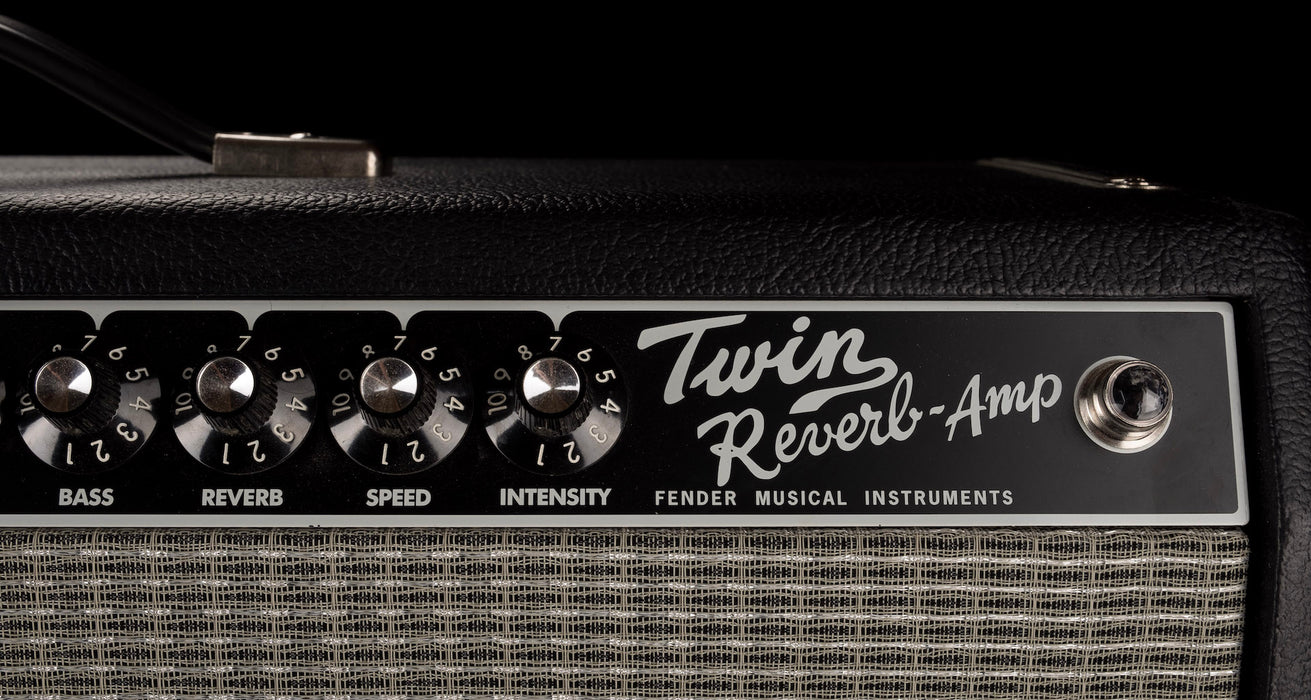 Used Fender Tone Master Twin Reverb Black Guitar Amp Combo