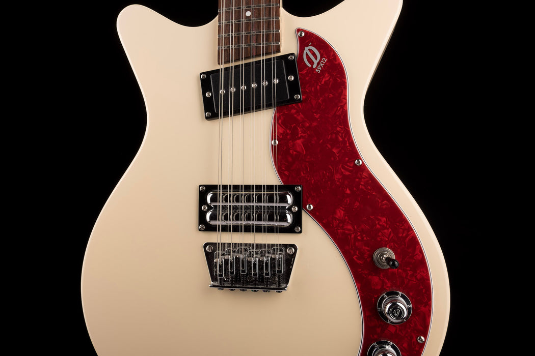 Used Danelectro 59X12 12-String Electric Guitar Vintage Cream