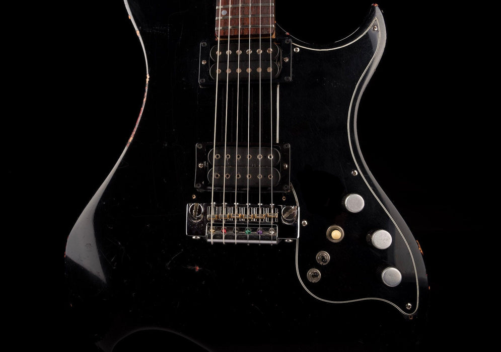 Pre Owned Silver Street Nightwing Black Electric Guitar With Gig Bag
