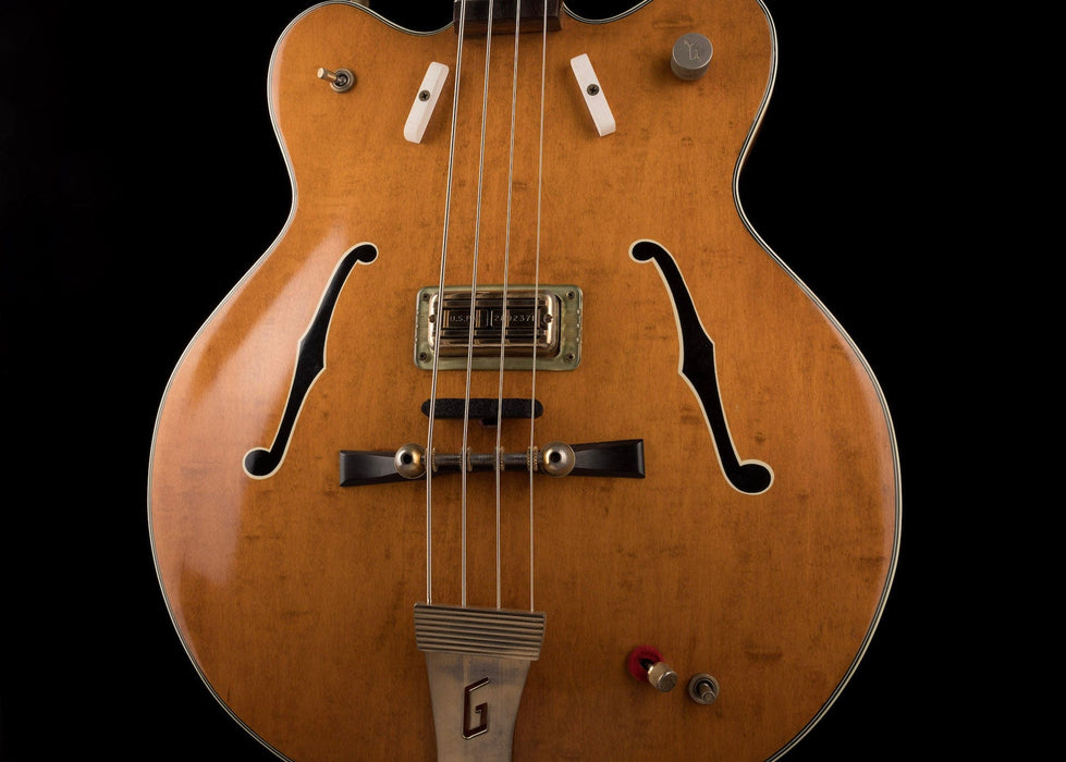 Pre Owned 1963 Gretsch 6070 Country Gentleman Hollow Body Bass Natural/Walnut