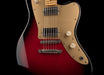 Fano Oltre JM6 Light Distress Red Burst with Gig Bag