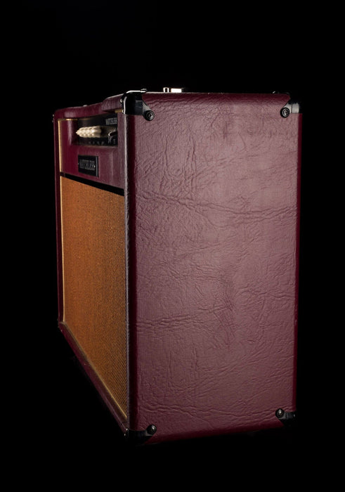 Pre Owned Matchless 1x12 Lightning 15 Burgundy Guitar Amp Combo With Cover