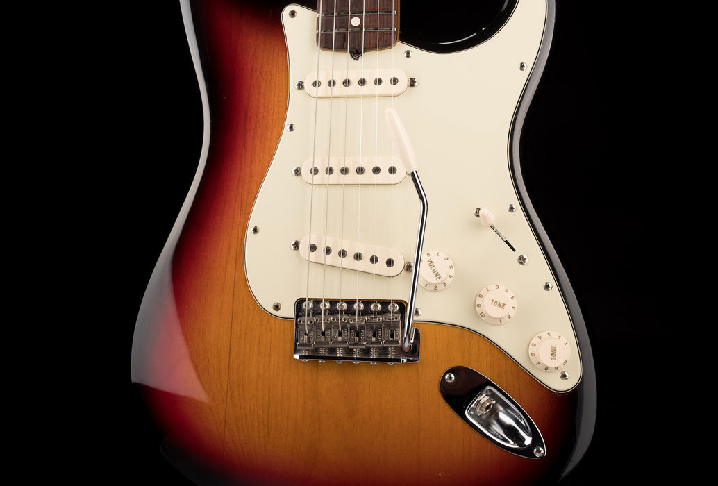 Pre Owned 2007 Fender '62 Hot Rod Reissue Stratocaster Sunburst With Arcane 61 Experience Pickups With OHSC