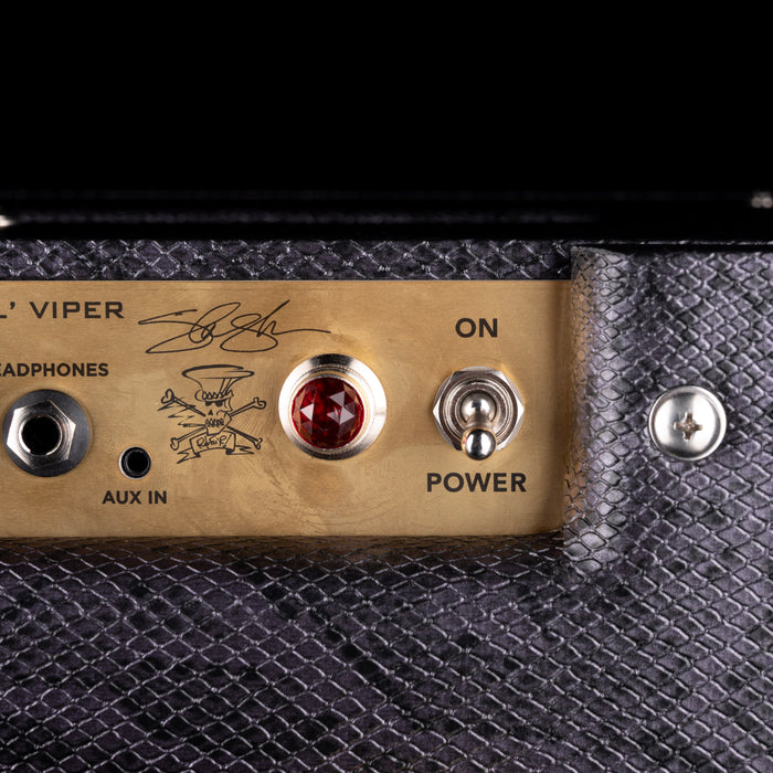 Magnatone Slash Collection Lil' Viper Purple Python Guitar Amplifier Combo