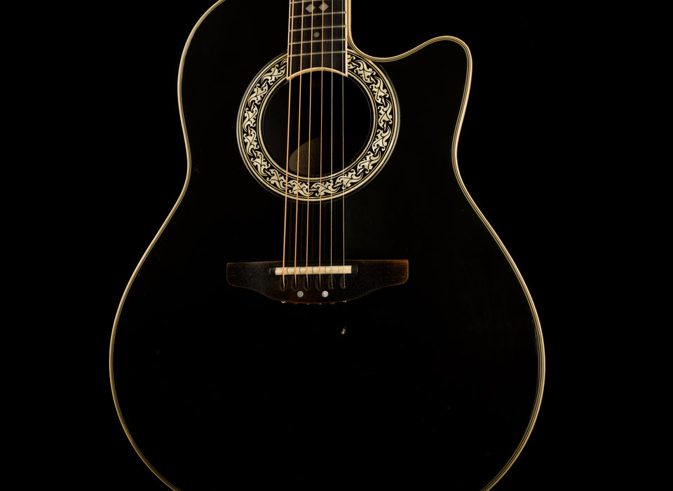 Pre Owned Ovation Legend Model 1767 Black With Gig Bag