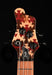 Mayones Cali4 Bass (17.5" Scale) Swamp Ash Body Triskelion Top Natural with Case - IN STOCK!!!