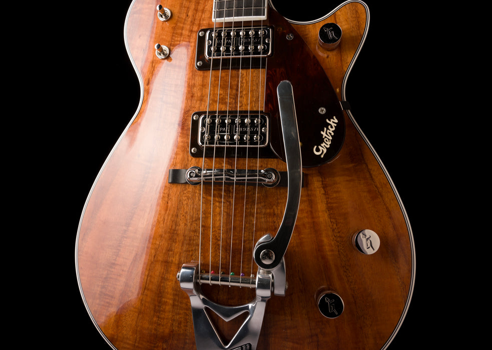 Gretsch Custom Shop Masterbuilt G6128CS-59 Koa Duo Jet With Case