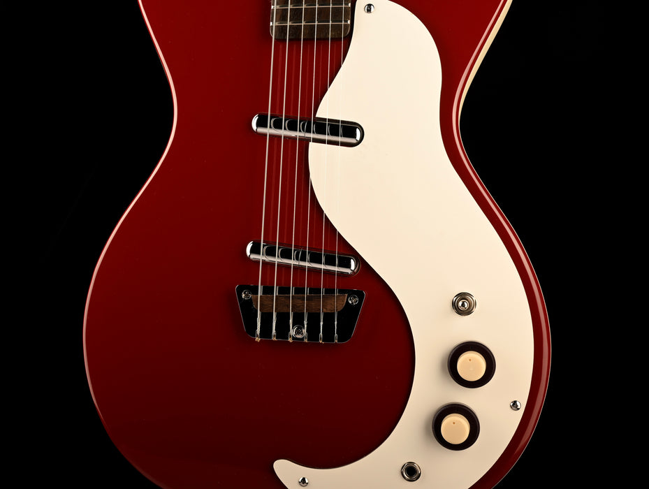 Pre Owned 90s Danelectro DC59 "Jimmy Page" Model Red Made In Korea With Gig Bag