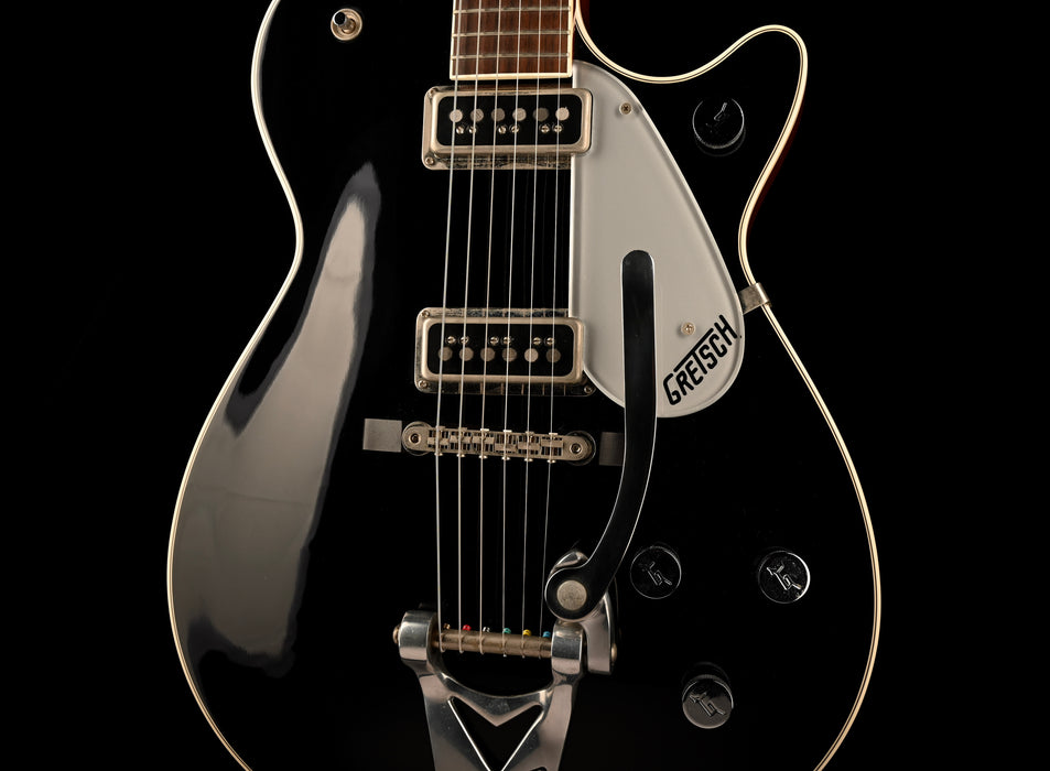 Used 2004 Gretsch G6128T-1957 Duo Jet Black Electric Guitar With OHSC