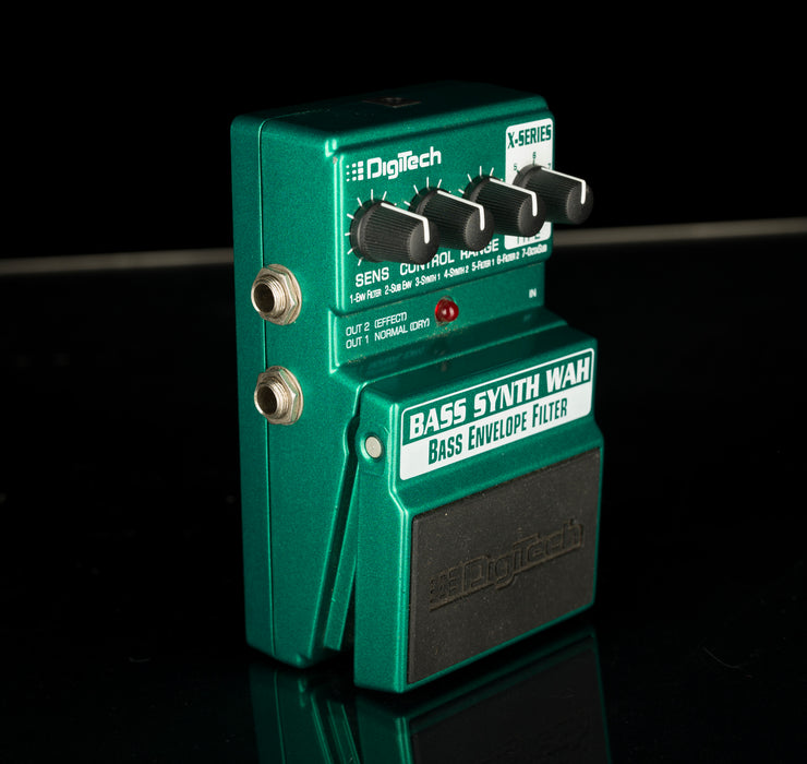 Used Digitech Bass Synth Wah Envelope Filter Pedal