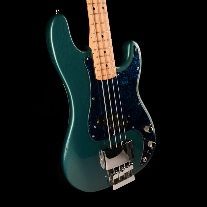 Vintage 1971 Fender Precision Bass Modified Ocean Turquoise with OHSC