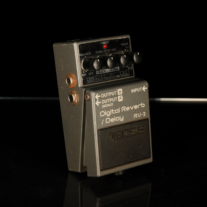 Used Boss RV-3 Digital Reverb/Delay Guitar Pedal