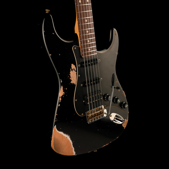 Fender Custom Shop 1962 Stratocaster HSS Heavy Relic Black
