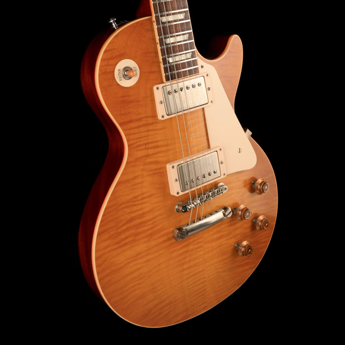 Pre Owned 2003 Gibson Custom Shop Historic Collection 1959 Les Paul R9 VOS Lemon Burst With OHSC