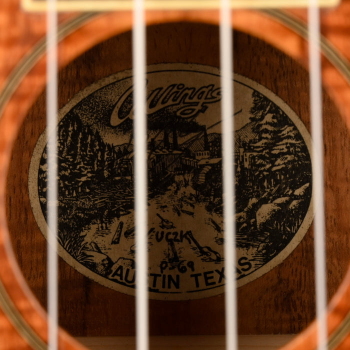 Pre Owned Collings UC2 Koa Ukulele With OHSC