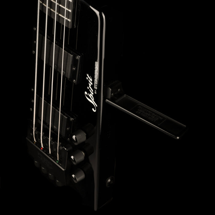 Pre Owned Spirit by Steinberger XT-2 Standard Bass Guitar Black with Gig Bag