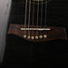 Used Ibanez AEF30E Trans Black Acoustic Electric Guitar with HSC