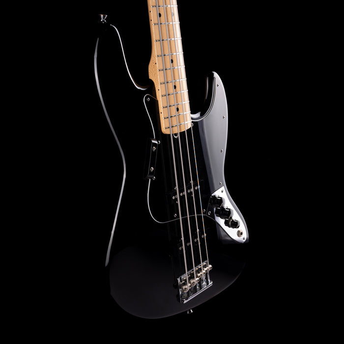 Used 2013 Fender American Standard Jazz Bass Black with OHSC