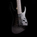 Used Ibanez GIO GRG7221QA 7-String Electric Guitar Trans Black With Gig Bag