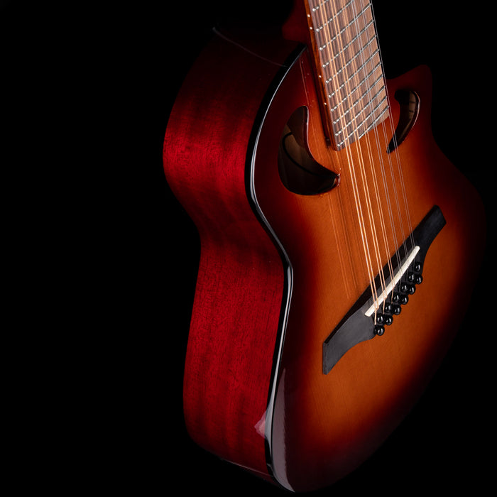 Used Veillette Avante Gryphon High-Tuned 12-String Acoustic-Electric Tobacco Burst With Softshell Case