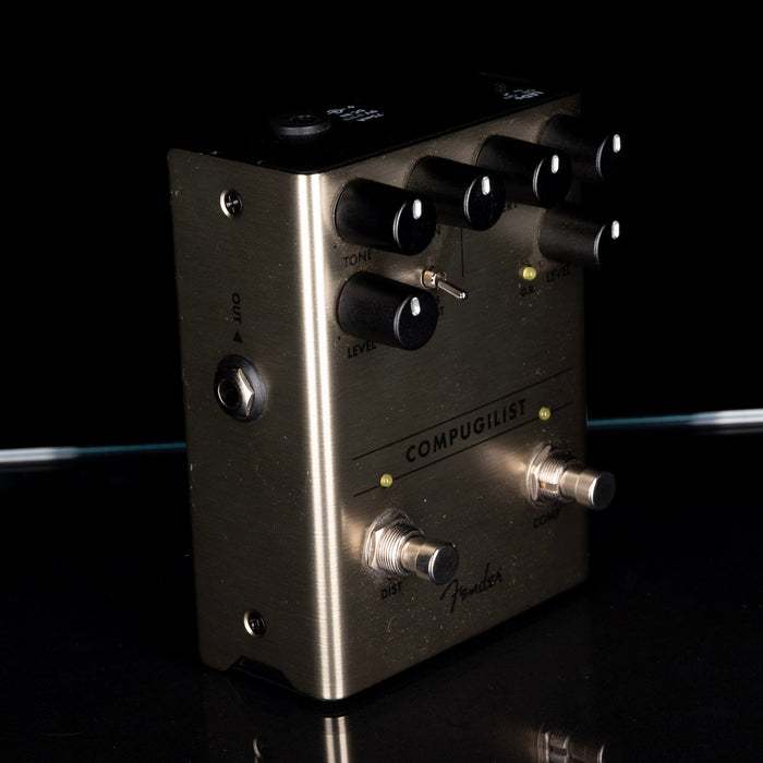 Used Fender Compugilist Compressor/Distortion Guitar Effect Pedal
