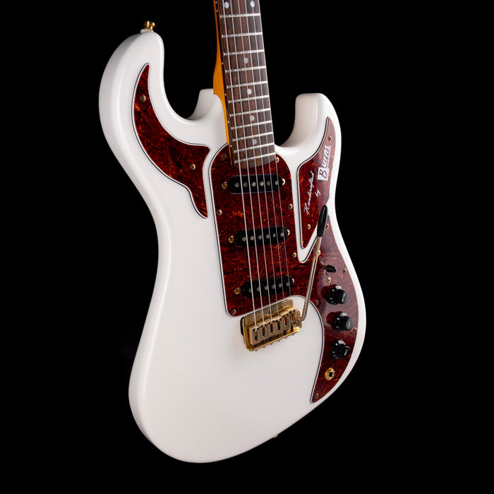 Used Burns Club Series Marquee with Seymour Duncan Pickups White with Case