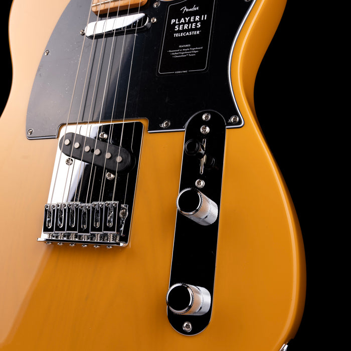 Used 2025 Fender Player II Telecaster Chambered Ash Butterscotch Blonde with Gig Bag