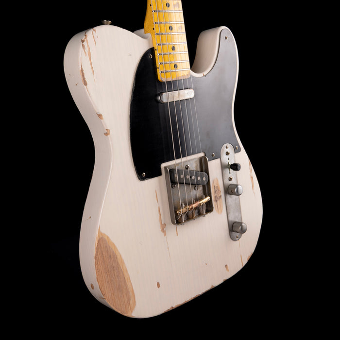 Pre Owned Nash T-52 Medium Aged Ash Mary Kay White Electric Guitar With OHSC