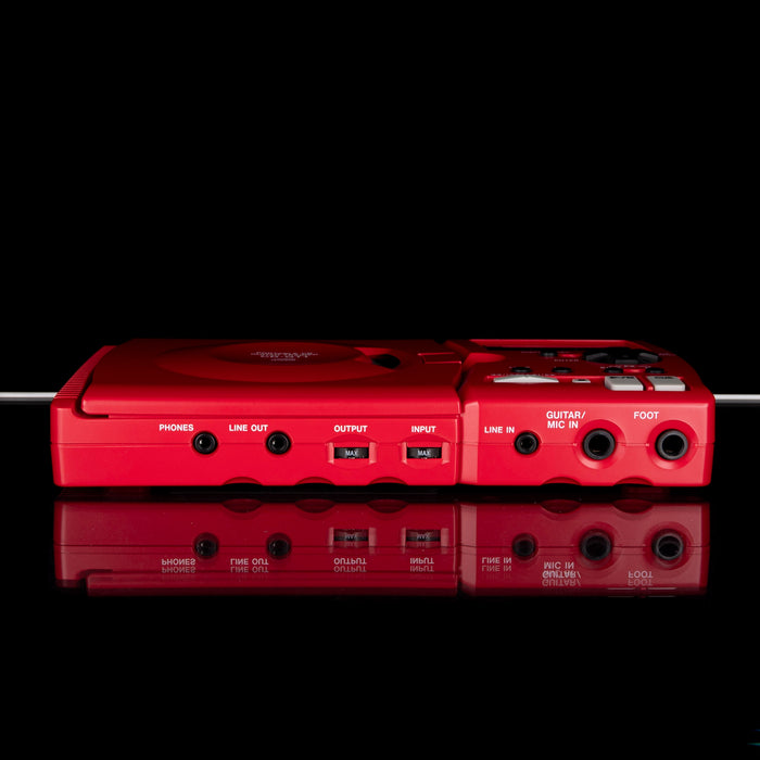 Used Tascam CD-GT1 Portable CD Guitar Trainer Red