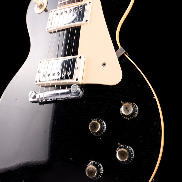 Vintage 1974 Gibson Les Paul Standard JB Blow by Blow Mods Ebony With OHSC
