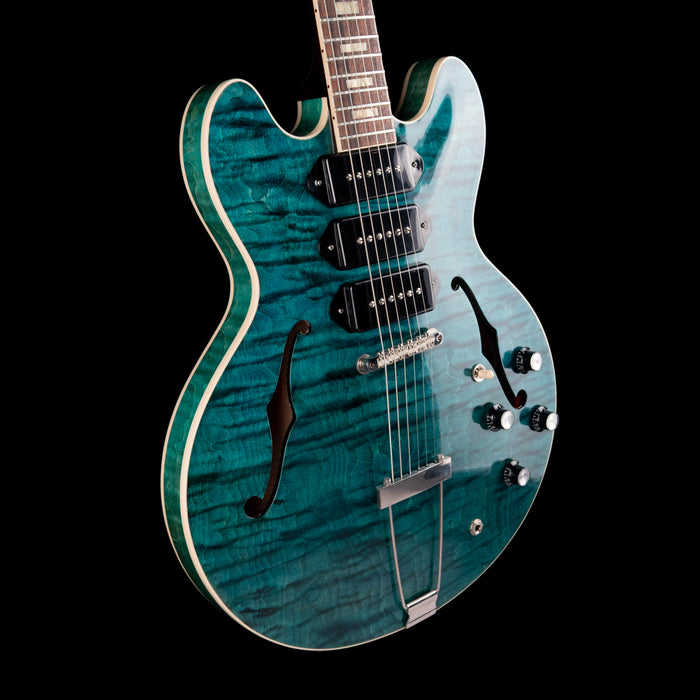 Pre Owned 2024 Gibson Custom Shop Mod Collection 1964 ES-335 Laguna Azul with OHSC
