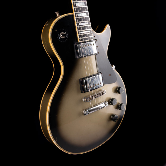 Pre Owned 1981 Gibson Les Paul Custom Silverburst With OHSC