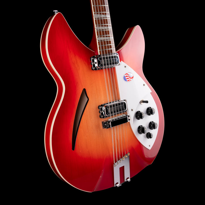Pre Owned 2018 Rickenbacker 360/12 C63 Fireglo Electric Guitar With OHSC