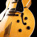 Heritage Eagle Classic Hollow Antique Natural Electric Guitar with Case