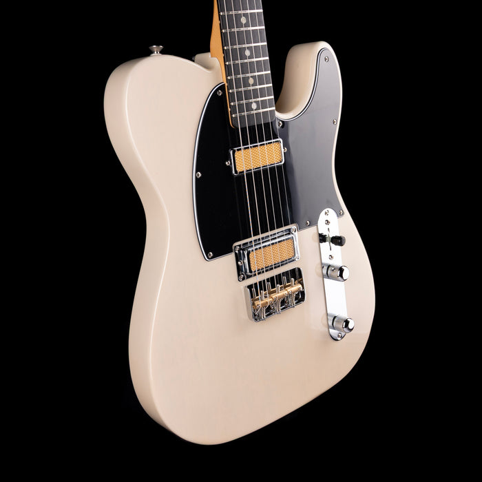 Pre Owned Fender Gold Foil Telecaster Ebony Fingerboard White Blonde With Gig Bag