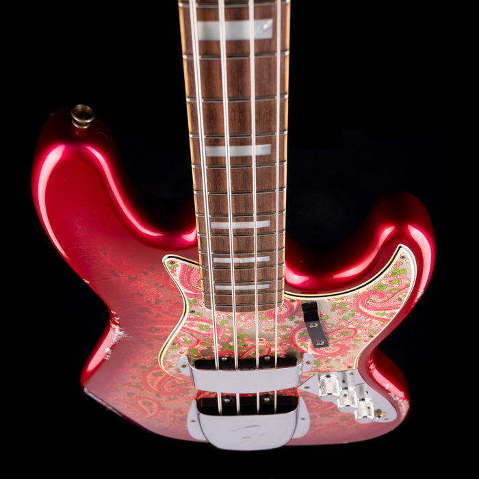 Fender Custom Shop Limited Edition Jazz Bass Relic Pink Paisley