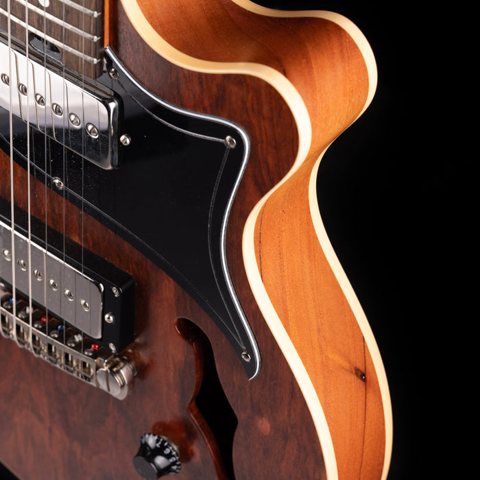 Perinetti Guitars Lancia Deluxe Semi-Hollow Natural with Soft Case