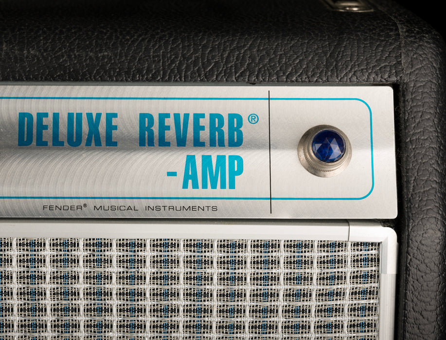 Pre Owned 2018 Fender Limited Edition ’68 Custom Deluxe Reverb Pine Neo Guitar Amp Combo with Cover