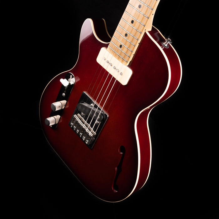 Pre-Owned 2012 St. Blues 61 South Left-Handed Walnut Burst With OHSC