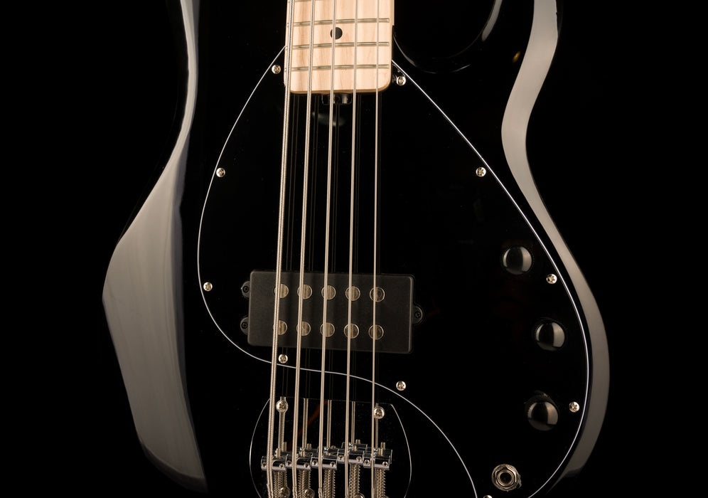 Used Sterling Music Man Sub Series StingRay 5 Black with Gig Bag