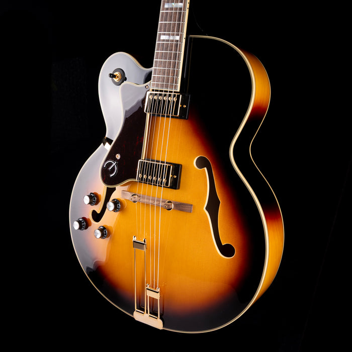 Pre-Owned 2023 Epiphone Broadway Left-Handed Sunburst With Case
