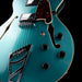 Used D’Angelico Premier DC Semi Hollowbody Turquoise With Gig Bag