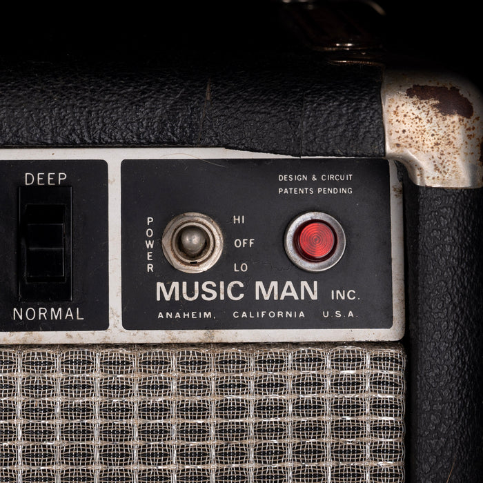 Vintage 1976 Music Man HD One-Thirty 212 Guitar Amp Combo With Footswitch