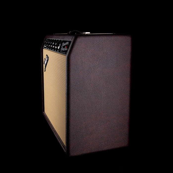 Pre-Owned Fender Special Run '65 Princeton Reverb Wine Red Guitar Amp Combo with Footswitch and Cover