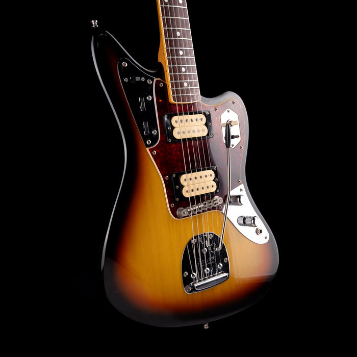 Pre-Owned Fender MIJ HJG-66KC VI Ikebe Limited Kurt Cobain Jaguar 3-Tone Sunburst With Case