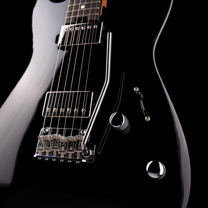 Used 2024 Charvel Super-Stock DKA22 2PT EB Ebony Fingerboard Gloss Black with Gig Bag