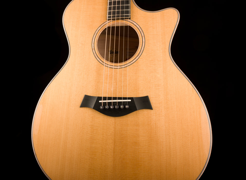 Taylor Custom Grand Auditorium C14ce Big Leaf Maple Natural Catch # 8