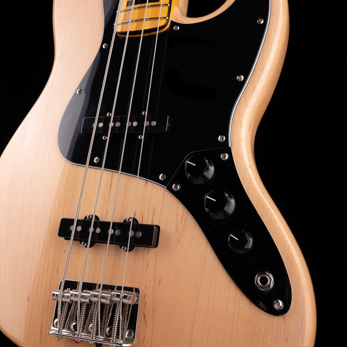 Used Squier Classic Vibe '70s Jazz Bass Natural With Gig Bag